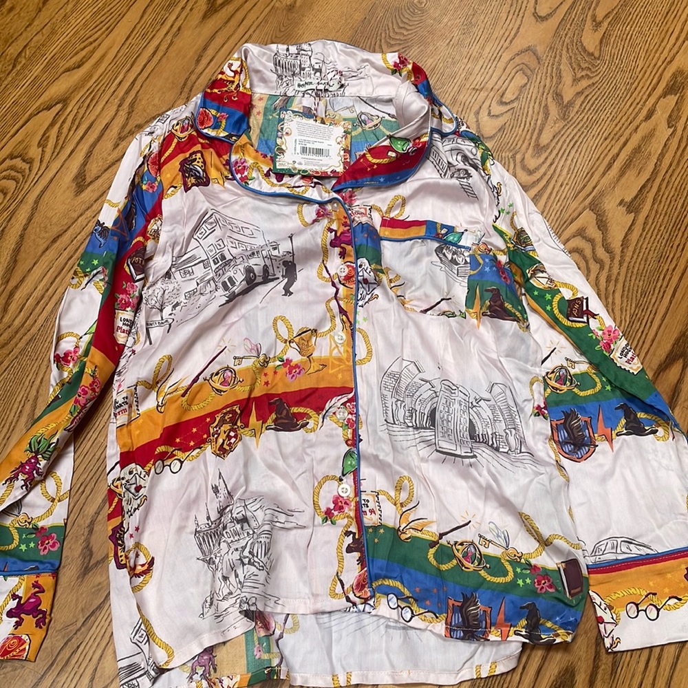 Rare Harry Potter x Cath Kidston scenic pajama set